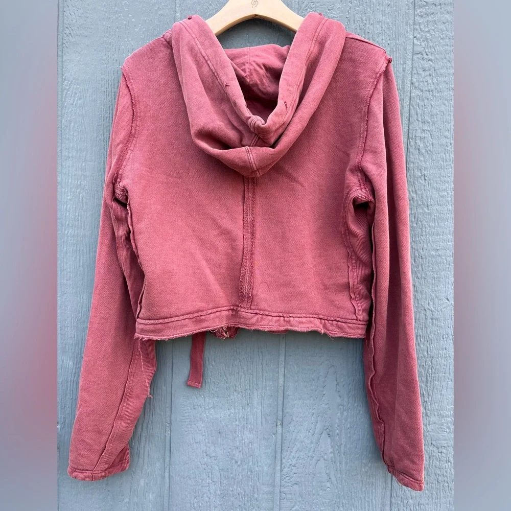 We the Free You asked for it Moto Jacket Pink Size Large